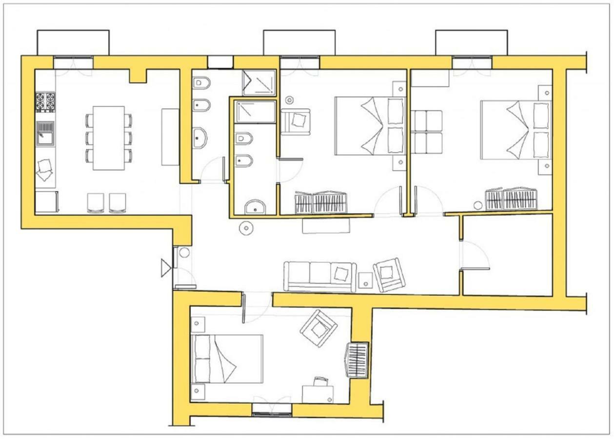 Interno16Holidayhome Naples Luaran gambar